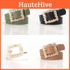 Stylish Women's Alloy Rhinestone Buckle Waist Belt Perfect For Dress Outfits