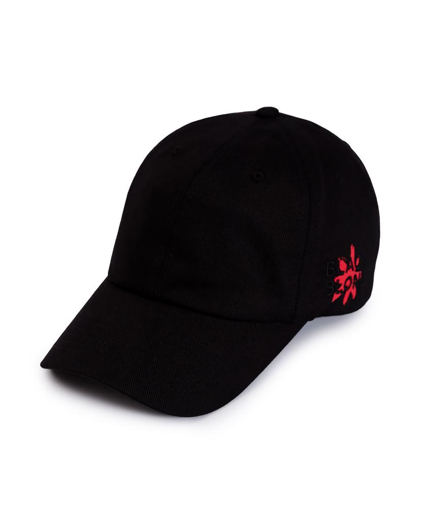 BLACKBLOND Vividi Side Logo Cap (Black/Red)