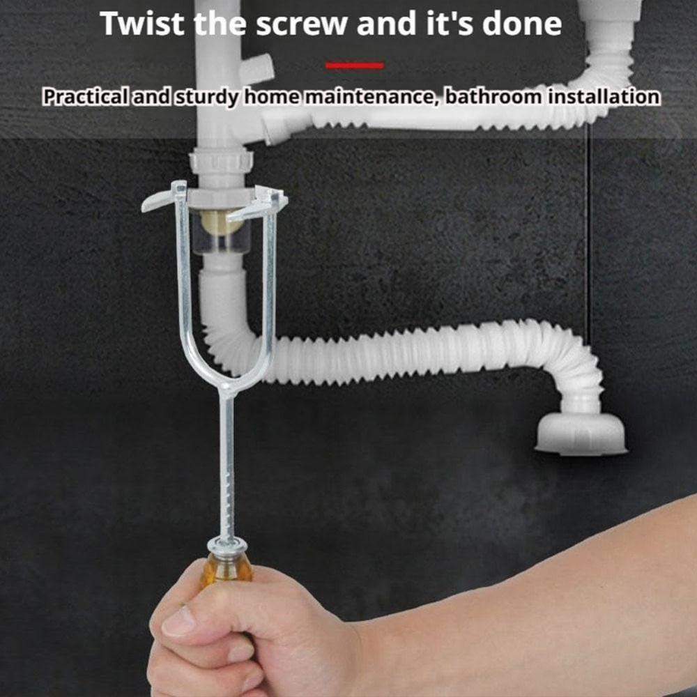 A Set Durable Construction Wrench Faucet Tool Non-Slip Grip Plumbers Wrench  Kitchen