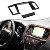 Piano Black Center Console Air Vent Navigation Trim For Nissan Pathfinder 13-20