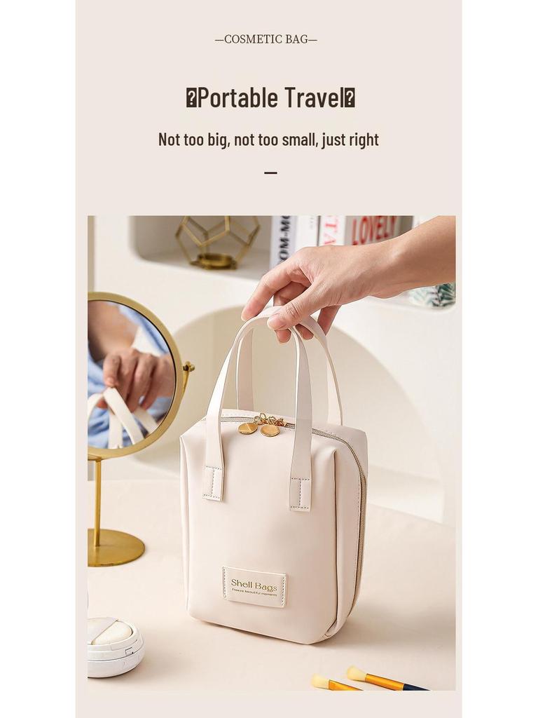 Przenośna kosmetyczka o dużej pojemności na kosmetyki i przybory toaletowe