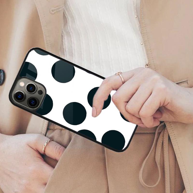 

Polka Dot Magnetic Phone Case For APPLE iPhone 17 Air 16 14 13 12 Pro Max 15 Plus Wireless Charge With MagSafe Cover iPhone 13mini