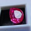 Fabulous Natural Pink Sapphire 12+ Ct Pear Cut Certified Loose Gemstone