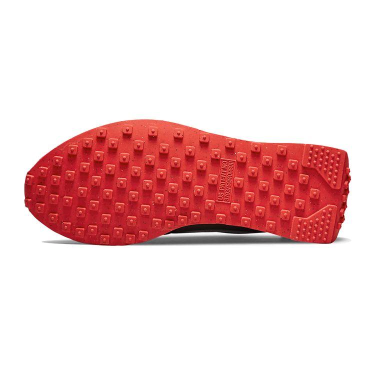 Nike Waffle Trainer 2 GS Flat Pewter Siren Red Dětské tenisky Šedá Černá Bílá DC6477-005