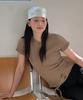 SO IR Wrinkle T-Shirt - Beige