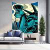 Pop Art Statue of Liberty Tapestry New York Themed Home Decor Unique Wall ArtS