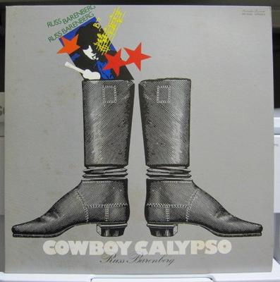 LP Record RUSS BARENBERG  Cowboy Calypso AW2052 ROUNDER 1979 Japan Jazz Used
