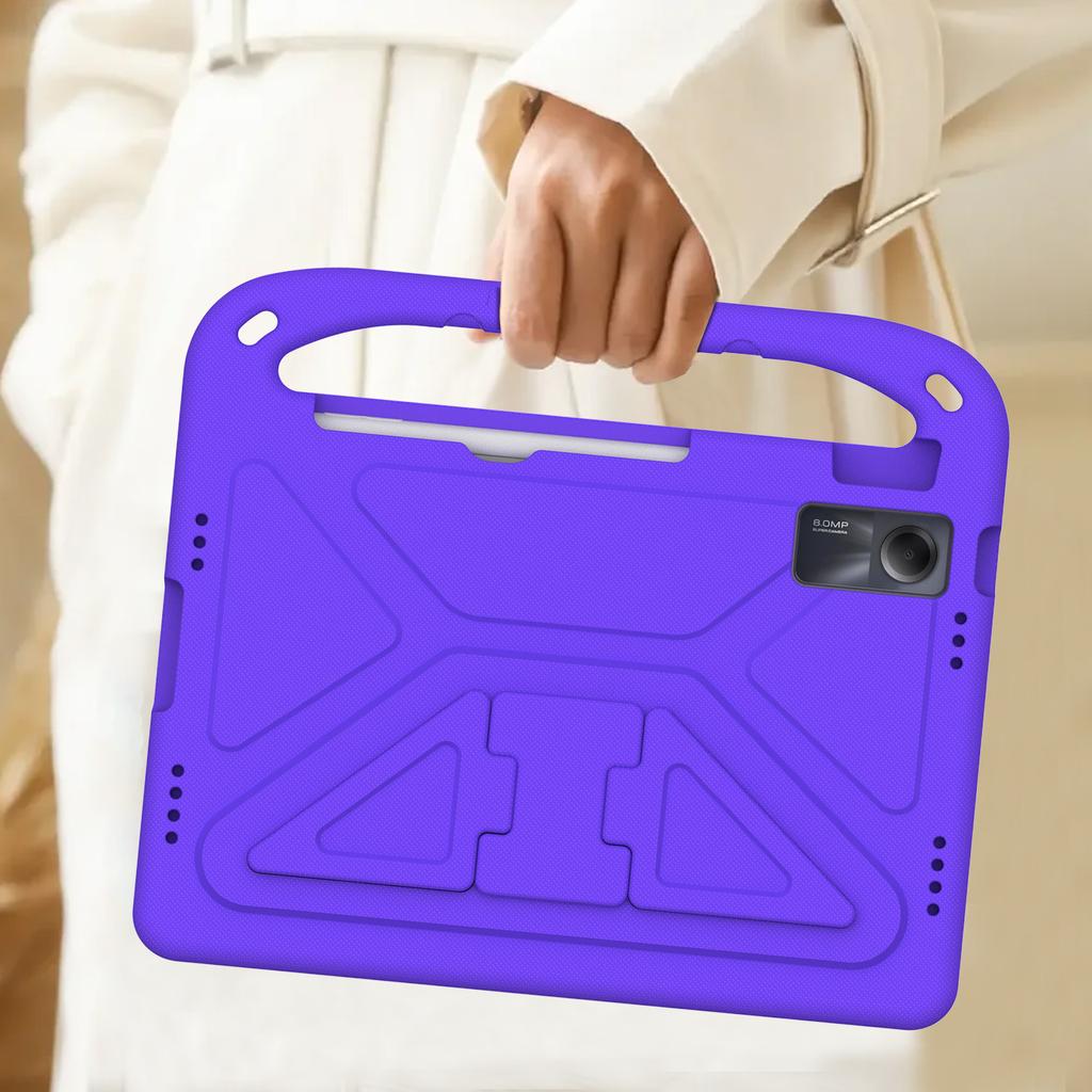 EVA Case For Xiaomi Redmi Pad SE 2023 11 inch 23073RPBFG Built-in Kickstand Cover Kids Friendly With Portable Holder Shockproof