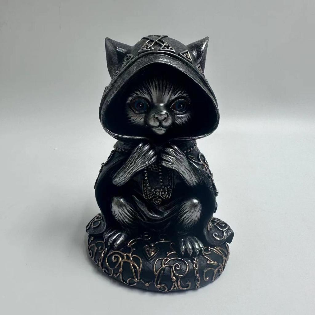 Cheap Sale Knight Gnomes Guard Skull Magic Cat Resin Car Office Home Decoration Action Figures Toys