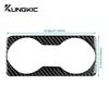 Carbon Fiber Style Center Console Frame Trim Sticker for Seat Leon 2013-2015 LHD RHD
