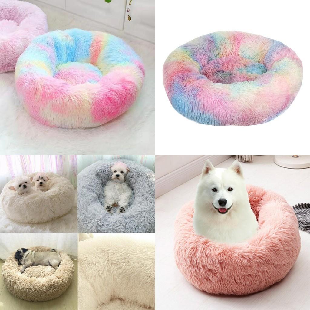 Fluffy Plush Dog Cat Pet Bed Comfy Mat With Lightweight Design For Travel Convenience