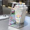 Line Drawing Phone Case For iPhone 17 Pro Max Air Tpu Cover iPhone 16 15 14 12 13 11 Pro Max 16E 17E Plus Fundas Flower Cover