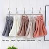 Soft Absorbent Bowknot Cloth Hanging Wipe Dishcloths Hand Towel Bathroom Accessories Kitchen Tools