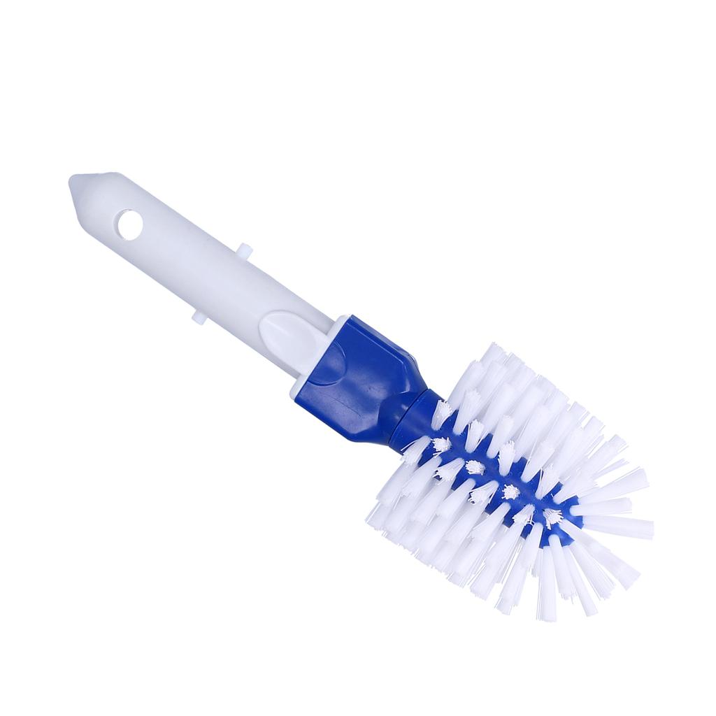 Toilet Brush Soft Bristles Plastic Toilet Cleaning Brush for Household Bathroom Clean Tool