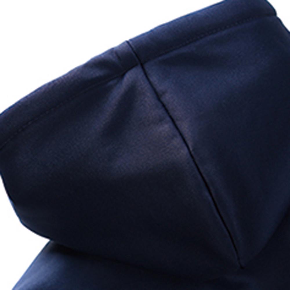 Men's Winter Long Sleeved Zipper Hoodie Thickening Leisure Suit Tops Pants Sets