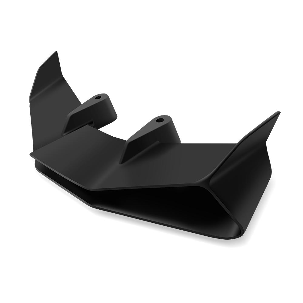 For Motorcycle Front Lip Fixed Wing Fairing Frontal Spoilers Kit Street Triple 765 S RS 2017-2024 Street Triple 765 RS 2024 2023