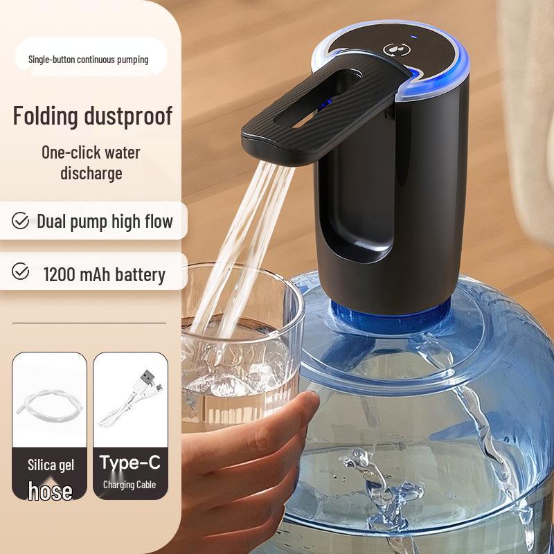 Elektrischer Flaschenwasserdispenser mit doppelter Pumpe und hoher Leistung für den Heimgebrauch