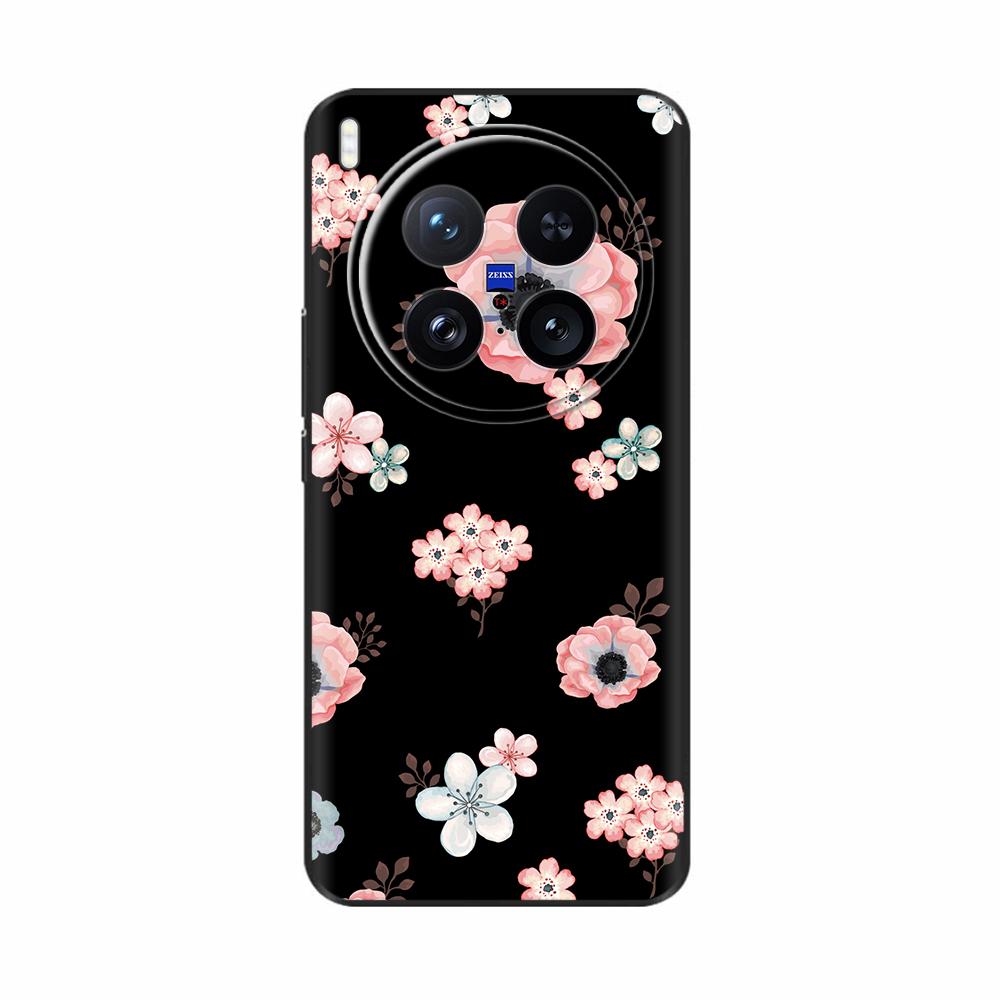 For Vivo X200 Ultra Case Soft TPU Cute Cartoon Painted Back Shell Cover For Vivo X200 Pro Mini Phone Cases for Vivo X200 Pro 5G