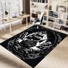 1PC ship ocean Non-Slip Floor Carpet Compatible for Office&Living Room&Dining room - Flat-Weave Machine- Soft & Pattern-E258