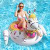 New Alpaca Mount Animal Floating Row Adult Inflatable Pattern Floating Bed Water Deck Chair Floating Row Swimming Ring Quality