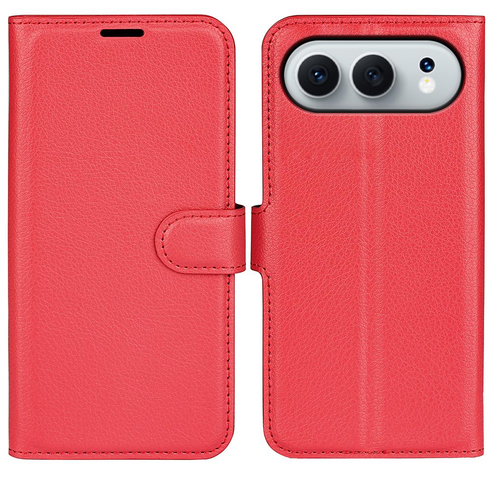 For Honor 500 5G Case Wallet Stand Litchi Texture Shockproof Leather Phone Cover