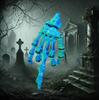 1pc 3D Printed Movable Skeleton Hand Joint Model - Flexible Articulated Palm Figurine, Collectible Desk Toy for Stress Relief