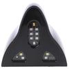 Black Shark Fin Antenna Remote Control Solar Charging With Led Warning Lights