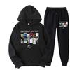 Kendrick Lamar Hoodie Set Unisex Long Sleeve Fleece Tracksuit Winter Casual Wear