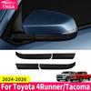 For Toyota 4Runner N500 Tacoma 2024 2025 2026 Car Mirror Trim Strip Anti-Scratch Protection Decorative Upgrade Exterior Styling