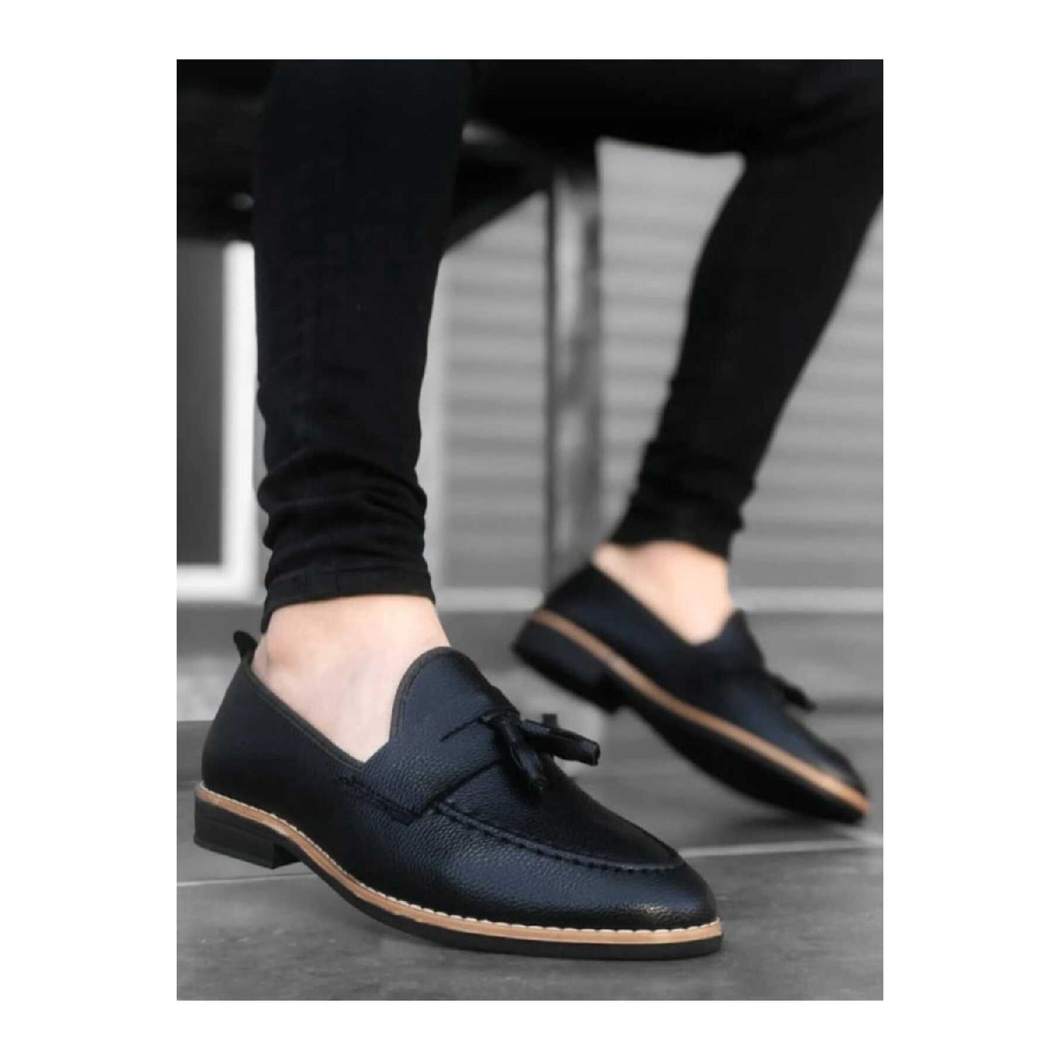 

Чоловічі черевики на кожен день із китицями 40 чорний