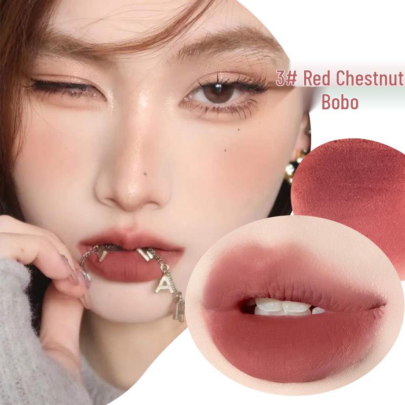 XiXi Dusk Cloud: Pigmented Matte Lip Mud with Silky Texture - Easy Application, Whitening Effect, Enhances Complexion for Students