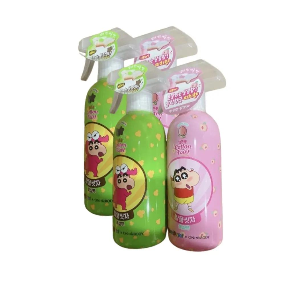 

ON THE BODY Cotton Foot Let s Wash Your Feet Crayon Shin-chan Edition 385ml 4 Packs