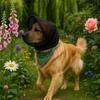 Andningsmask för hund Skyddsmask Skyddsslöja Polyester Husdjurshuvudskydd Öronskydd Hundhuvudbonad Skydd mot myggbett