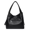 Women PU Leather Hobo Shoulder Bag Large Capacity Soft Handbag Fashion Casual Top‑handle Tote Bag Multi‑pocket Daily Shopping Work Hand Bag For