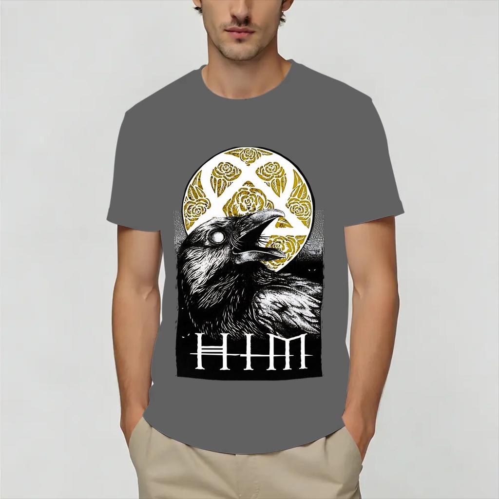 Unisex Retro Him T Shirt Cotton Clothing Novelty Short Sleeve Round Collar Tees Gift Idea TShirts