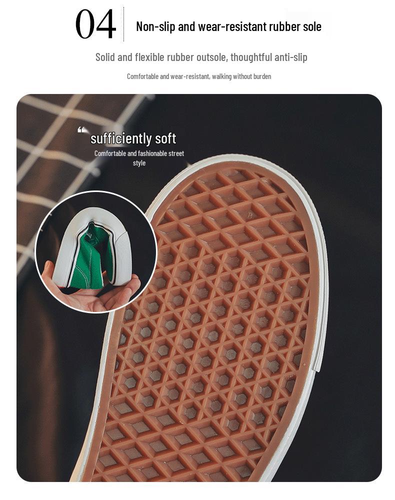 Women's Canvas Slip-On Shoes - 2025 Summer Korean Style Casual Sneakers
