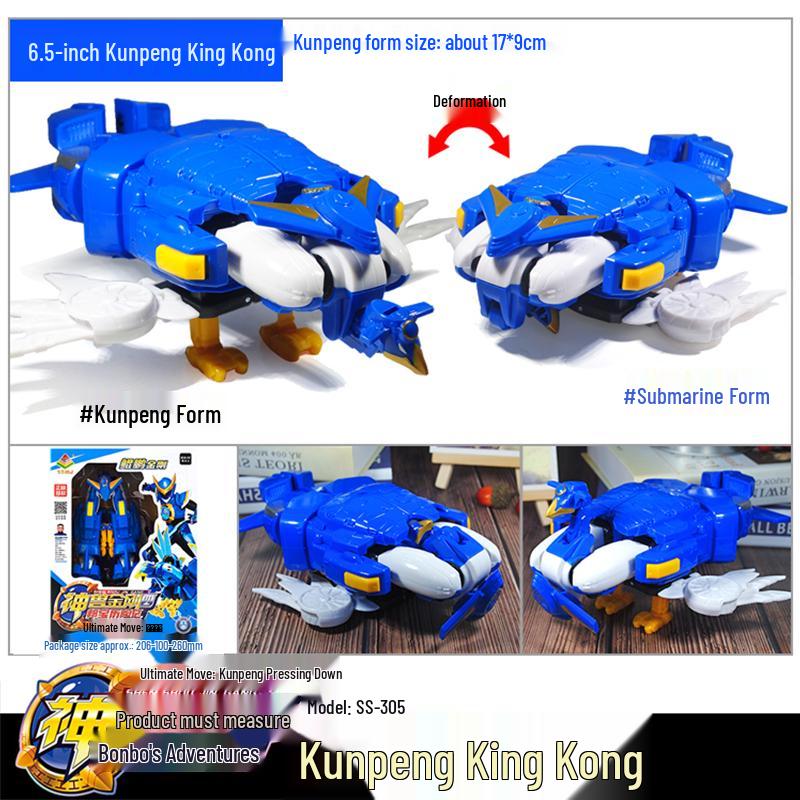 6-in-1 Transforming Mecha: Azure Dragon & Unicorn Adventures
