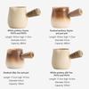 Kolip Mini Ceramic Teapot HandmadeTea Pot Travel Tea Mug For Carbon Furnace Electric Ceramic Furnace