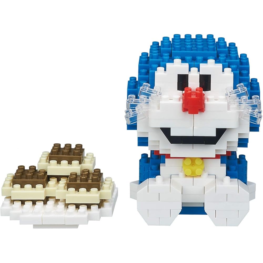 Kawada Nano Block Doraemon Sitting Pose Building Set NBCC_074