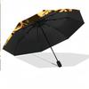 Bendy and the Ink Machine Windproof Auto 8 Rib Folding Umbrella Portable Outdoor Parasol
