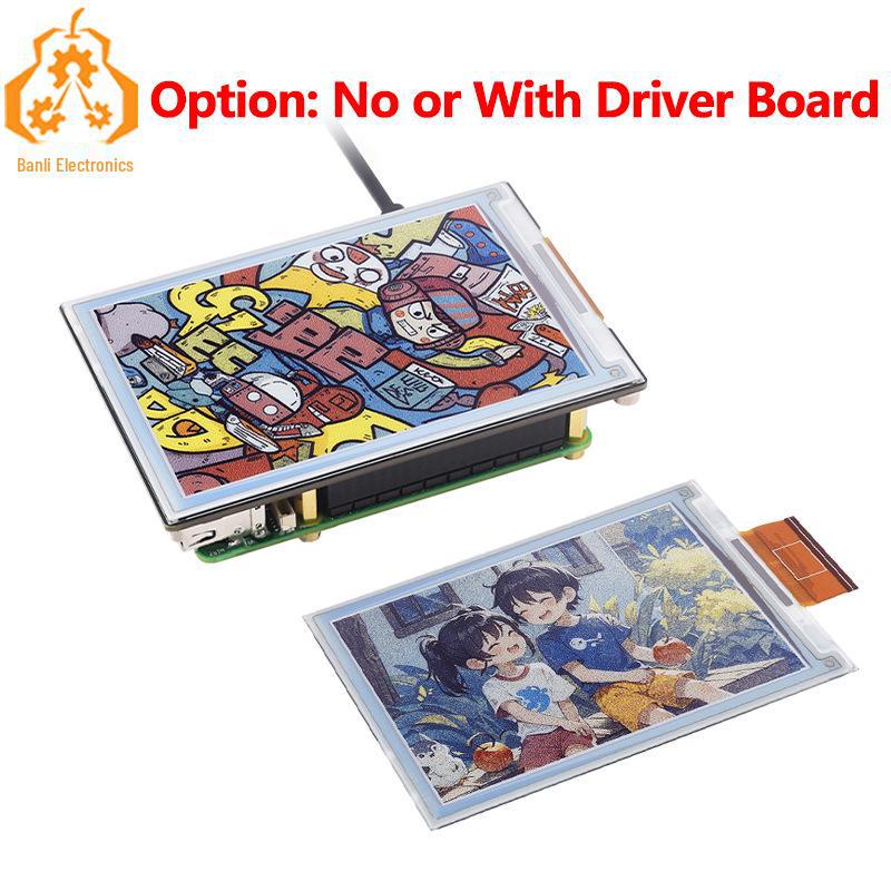 

4 E6 Full-Color E-Ink Display, 600x400, for Arduino & Raspberry Pi