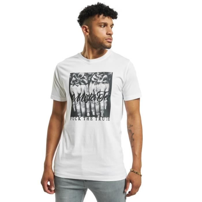 T-shirt homme - Mister Tee - Fuck The Truth - 100% coton - Manches courtes - Col arrondi