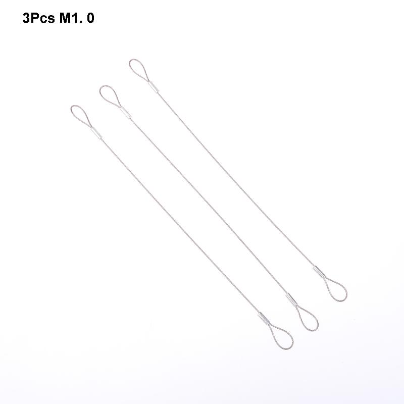 

Lighting Fixture Safety Steel Cable Wire 3PCS 20cm Durable Security For Stage Spotlights Hanging A1