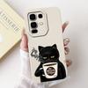 Für Infinix Note 50 Pro Plus Hülle Silikon Kawaii Niedliche Katze Lustig Bemalt Stoßstange Für Infinix Note 50 Pro+ Handyhülle X6856