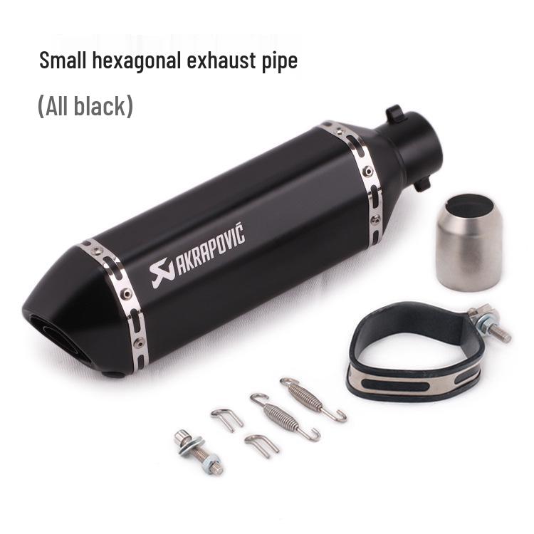 Hexagonal Exhaust Pipe for Motorcycles: Ninja 250, CBR500R, R3, GSX1000
