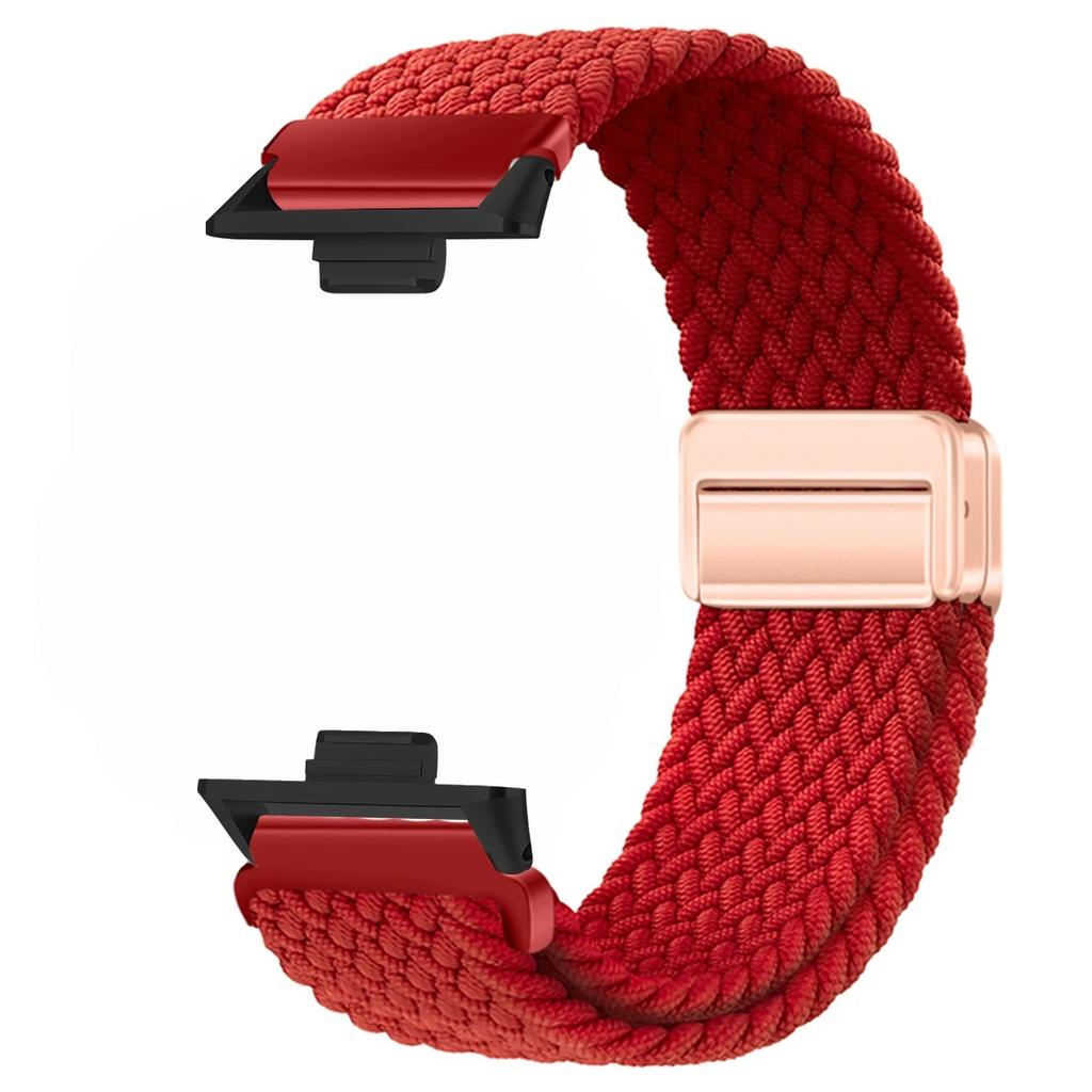 Magnetic Braided Nylon Loop Band for Xiaomi Redmi Watch 5 4 Strap Adjustable Sport Replacement Correa Bracelet Mi Band 9 8 Pro