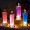 Tear Drop LED Candle Light Flameless Flickering Candles Decorative Atmosphere Night Light for Romantic Dinner Wedding And Home Decor
