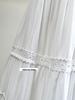 2026 Spring/Summer Patchwork Lace Fairy Midi Skirt with Embroidery and Draping A-line