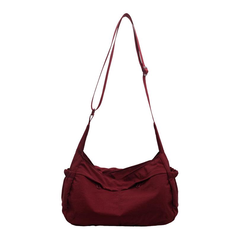 Large capacity nylon women's summer trend casual messenger bag commuting to work shoulder women's bag