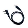 10pcs 2Pin K-Type Headset Connector to 3.5mm Speaker Interface Audio Conversion Cable for Baofeng UV-5R TYT Wouxun Kenwood Radio